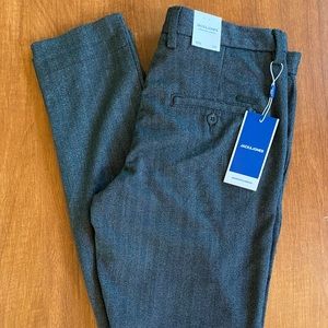 Men’s Jack & Jones Herringbone Dress Pants 32x32 Gray